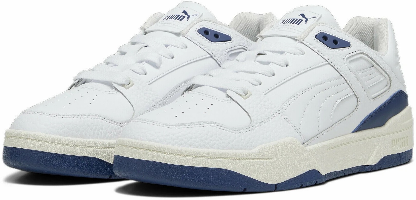 Pánské sportovní boty Puma Slipstream Leather vel.46 Bílé kožené tenisky