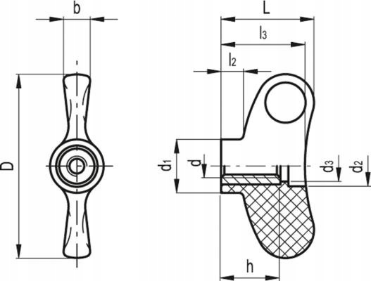 NAKRĘTKA MOTYLKOWA MOTYLEK WTOPKA MOSIĄDZ M5 Marka inny