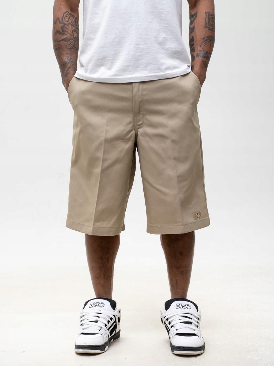 Krátké Kraťasy Kalhoty Pánské Khaki Dickies 13In Multi Kapsa 34