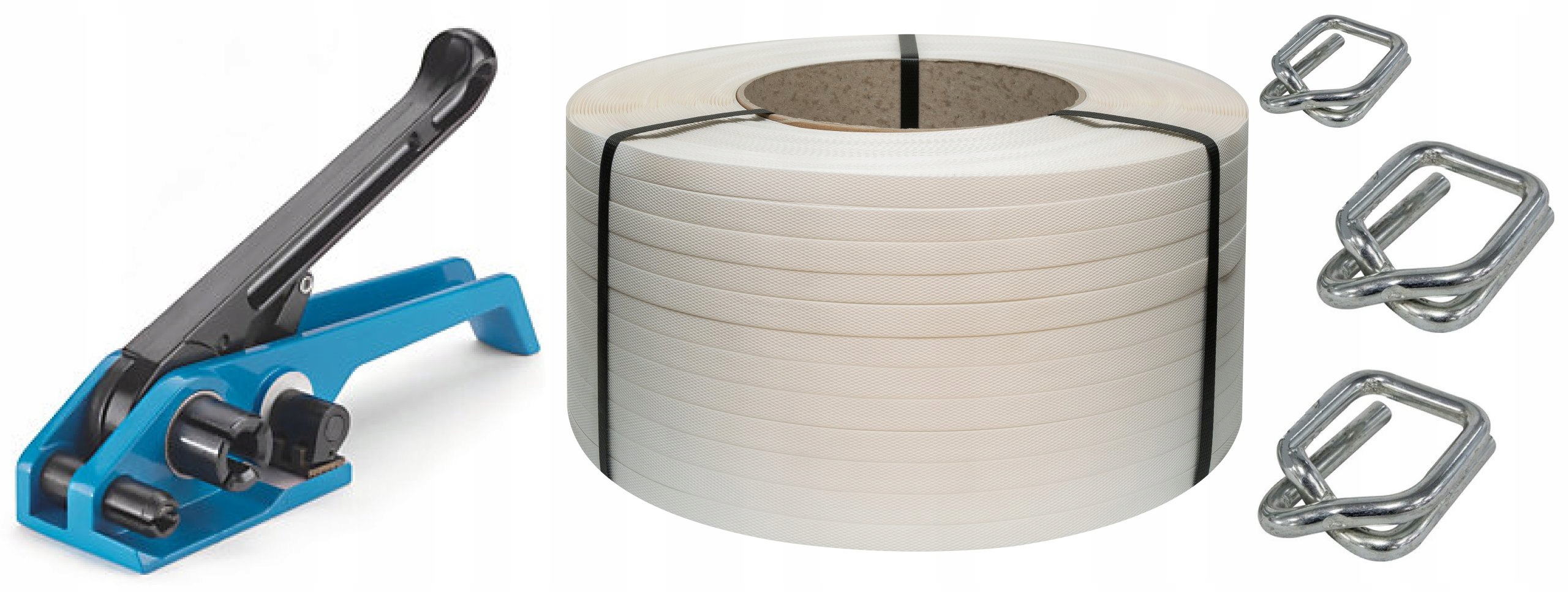 12 mm Páska na balení spojování palet Celý Set