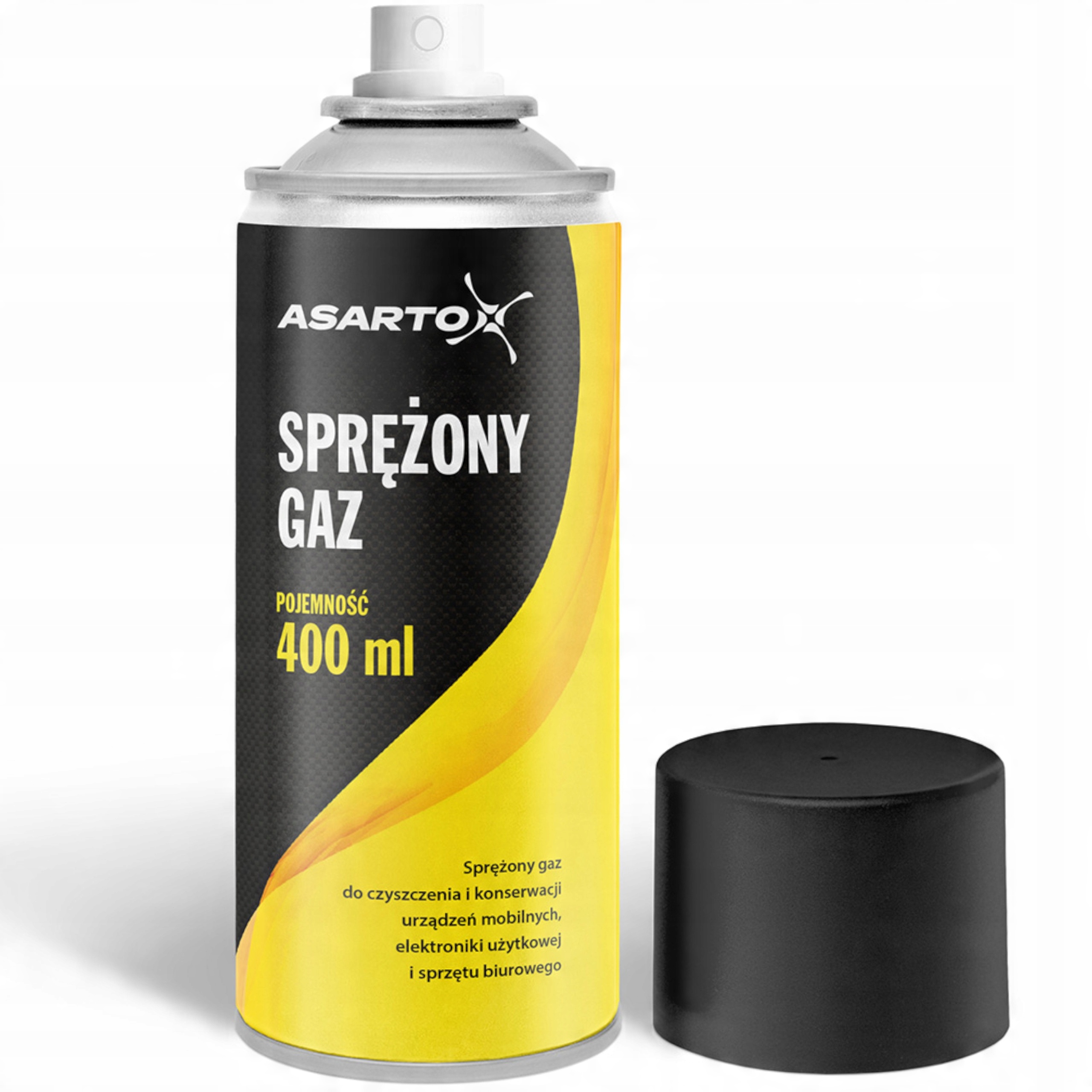 

Sprężone powietrze w sprayu 400ml Asarto komputera
