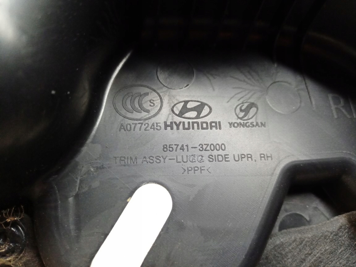 HYUNDAI I40 KOMBI side upholstery right rear part
