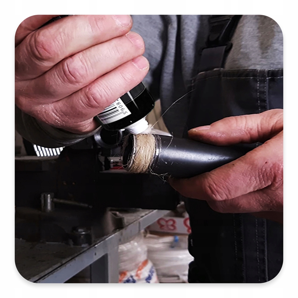 PASTA USZCZELNIAJĄCA GWINTÓW 65 g Pakuł Uszczelniania Rur Wodnych Gazowych Kod producenta ART.581.PASTA-GWINT.65G