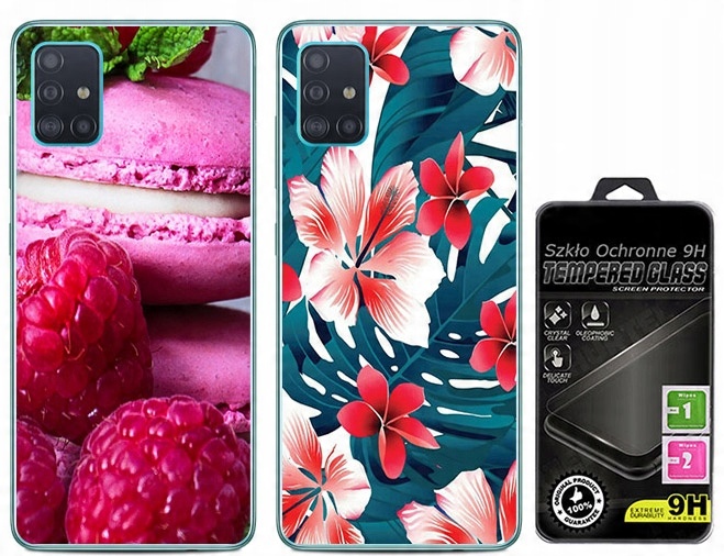 

2x Etui Cienka Guma Foto Do Samsung Galaxy A51