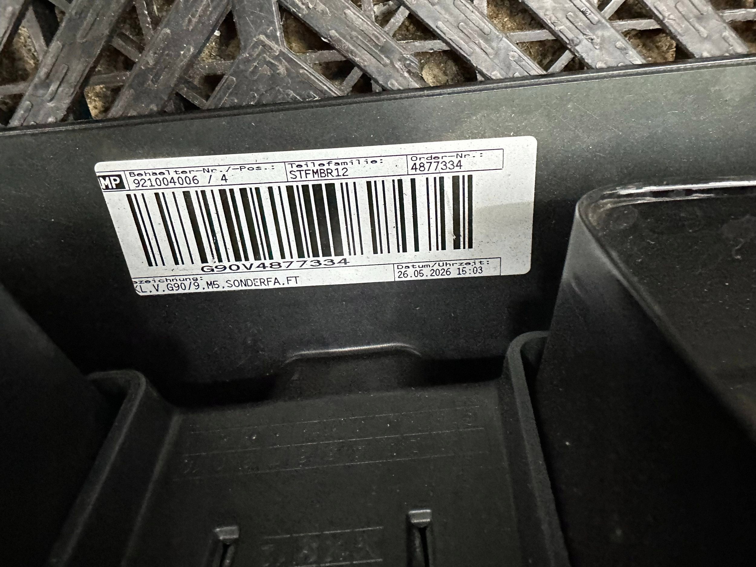 frontstoßstange vorne BMW M5 G90 G99 komplet USA