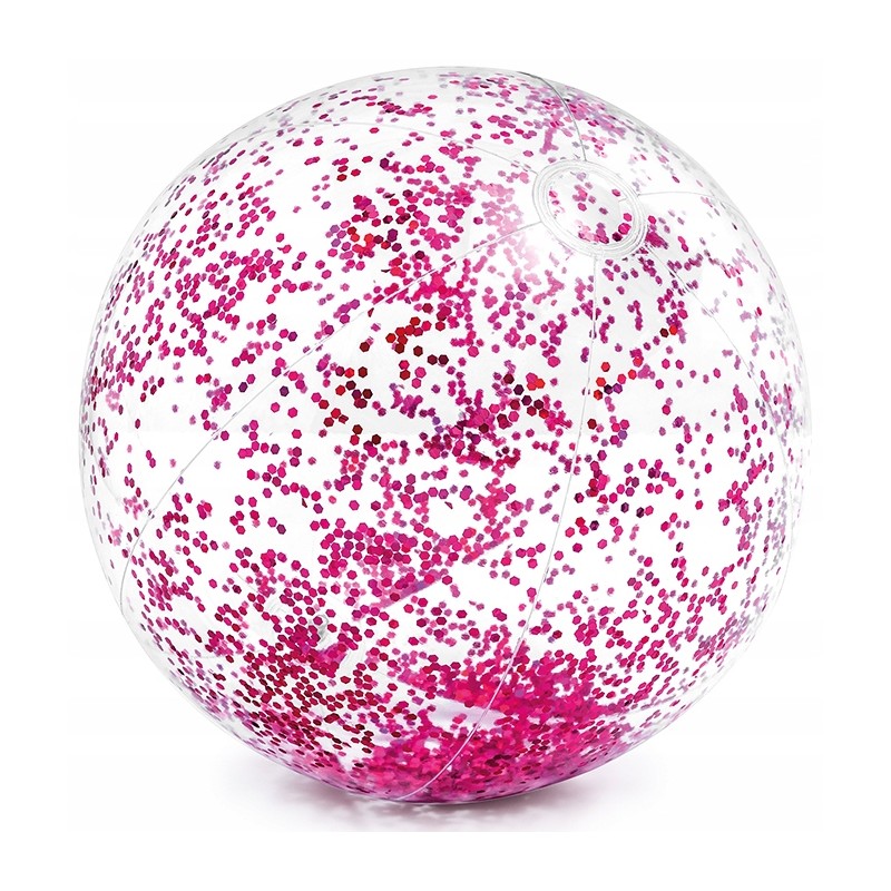 PIŁKA BROKATOWA INTEX 2 WZORY Średnica 71 cm