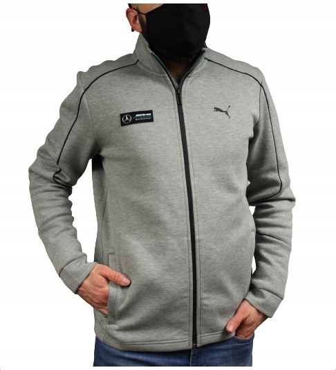 pánská mikina Mercedes Amg Puma F1 Na Zip S
