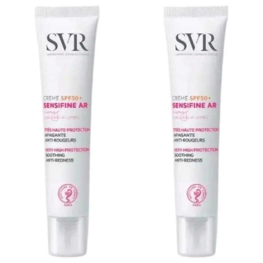 2x Svr Sensifine Ar Spf 50+ Krem ochronny, 40 ml