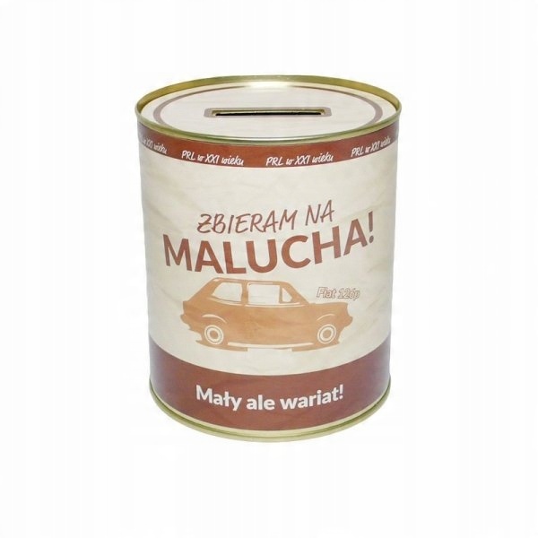

Puszka Skarbonka Zbieram Na Malucha Śmieszne