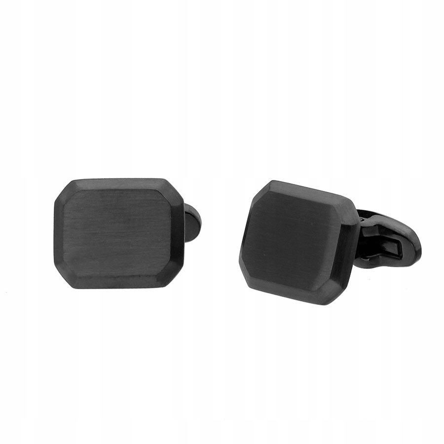 Pánské sponky Manoki Ocel 316L černé