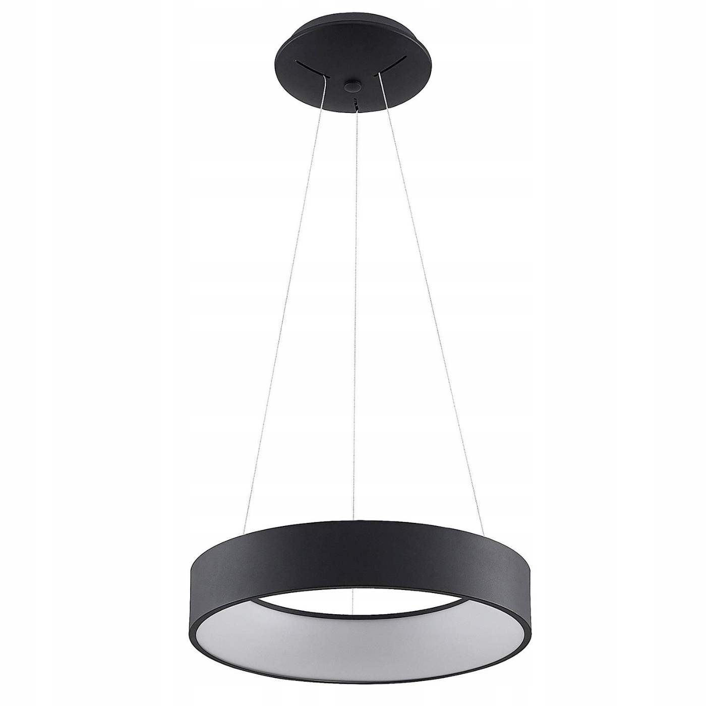Żyrandol Led Arcchio Aleksi, Ø 45 cm, czarna, metal, Cct
