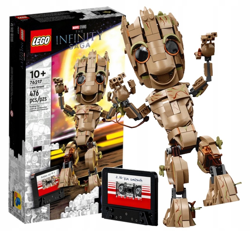 

Lego Marvel Heroes 76217 Ja Jestem Groot