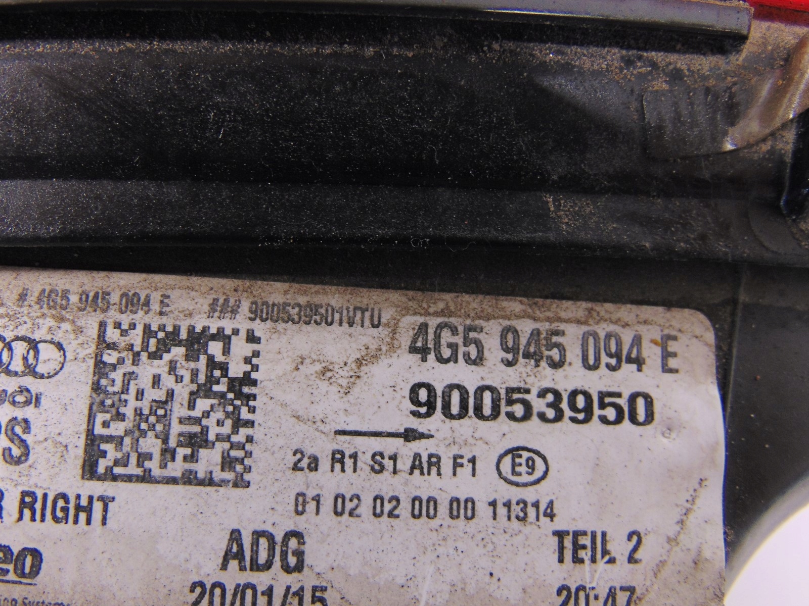 light right rear part AUDI A6 C7 sedan LIFT 4G5945094E