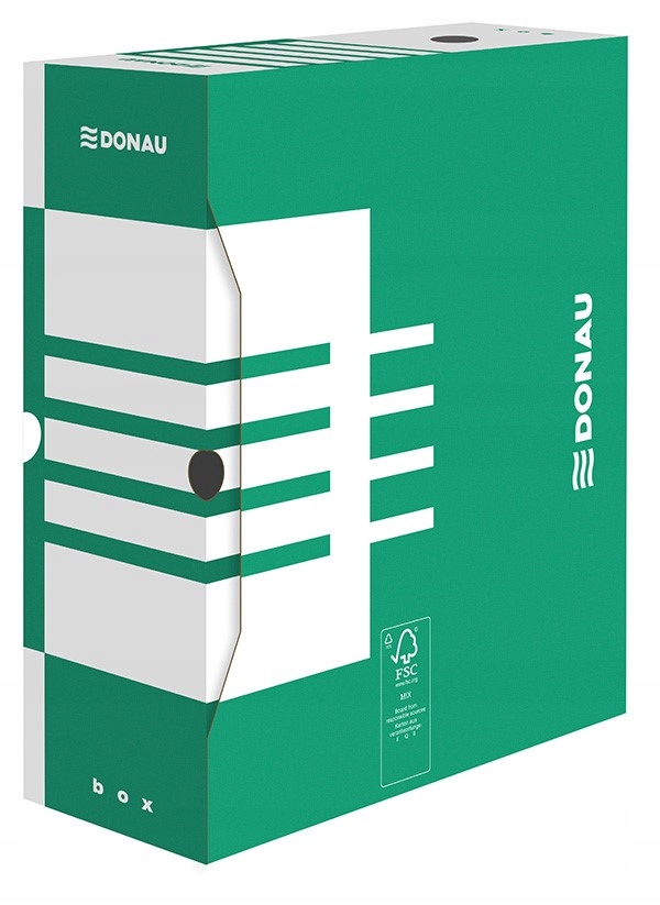 

Pudło archiwizacyjne Donau A4 120MM Zielony