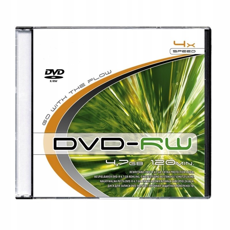Dvd-rw 4,7GB 4x Omega Slim