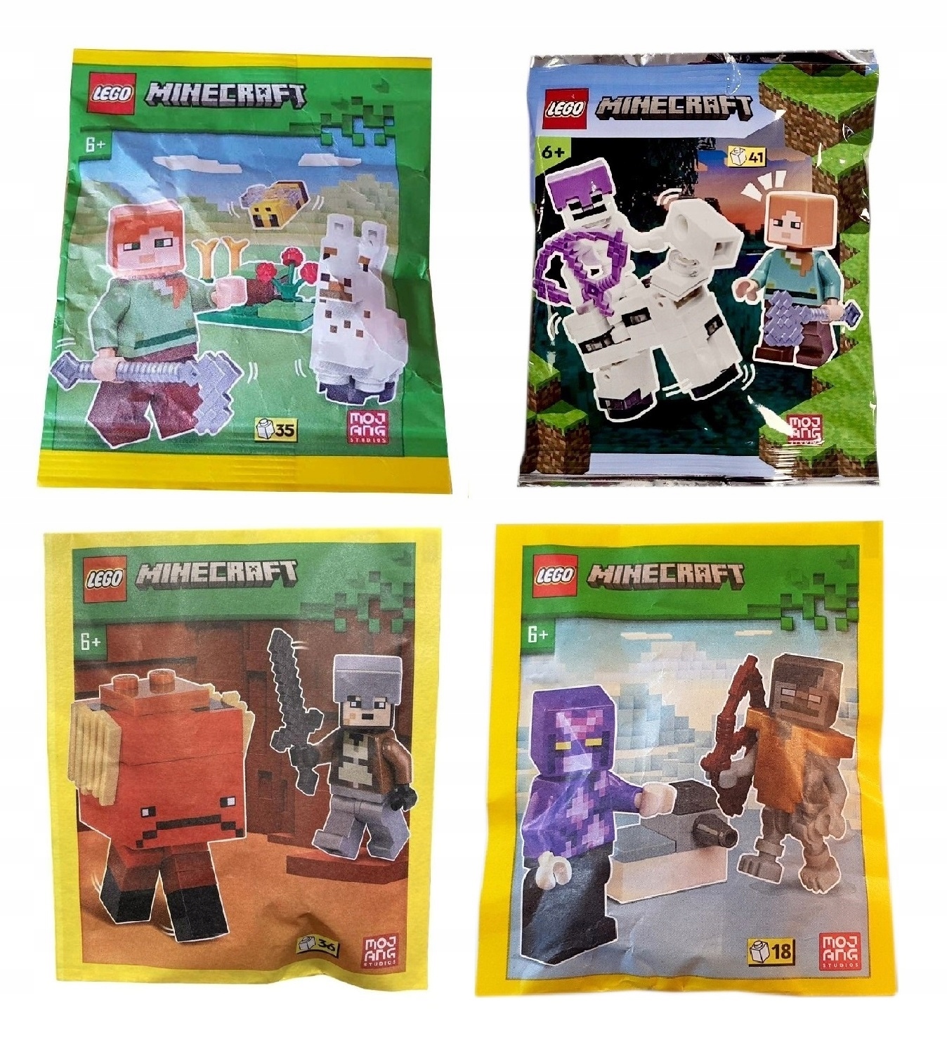 Lego Minecraft Polybag Foilpack Zestaw M02