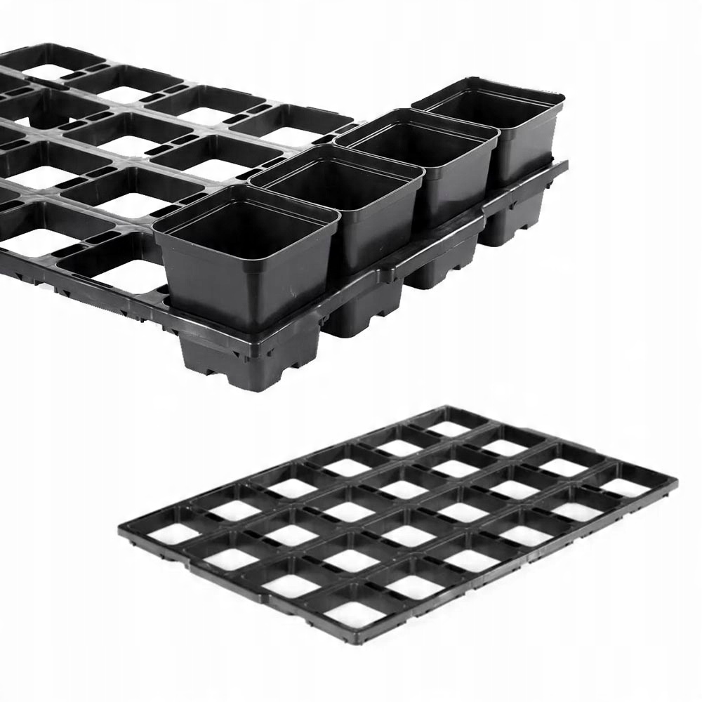

Tacka transportowa do doniczek P9 0,5L czarna
