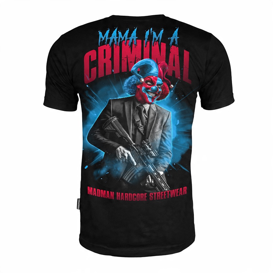 

Koszulka uliczna streetwear Clown klaun Madman L