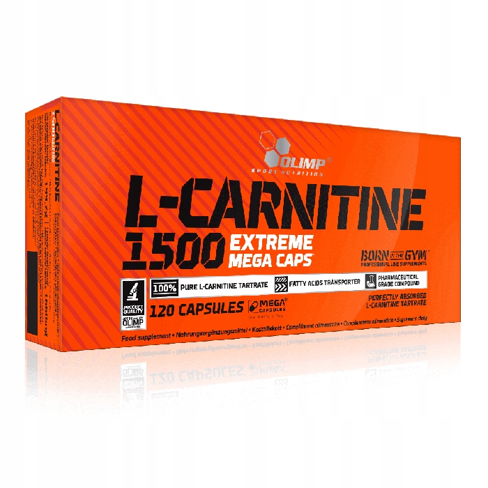 Olimp L-Carnitine L-karnitin 1500 mg 120 kapslí