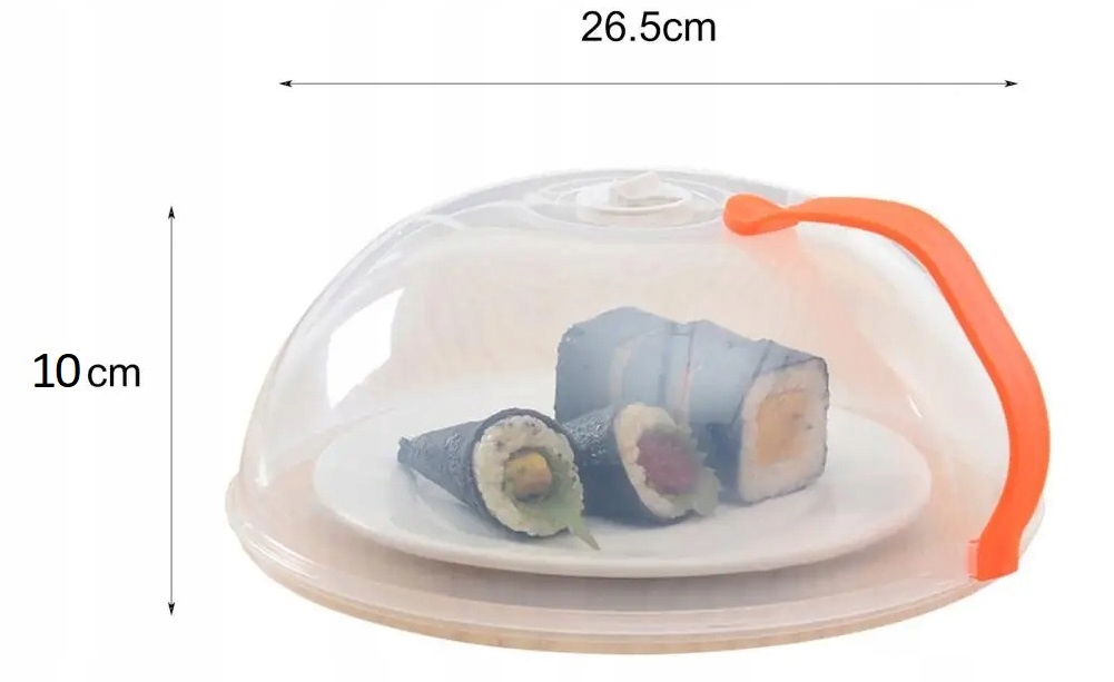 POKRYWKA MIKROFALÓWKI POKRYWA PRZEŹROCZYSTA MIKROFALI GOTOWANIA KLOSZ Informacje dodatkowe możliwość mycia w zmywarce