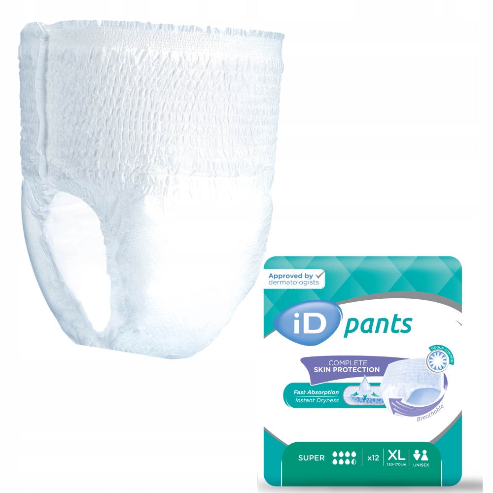 

Majtki Chłonne Unisex iD Pants r.XL Senior