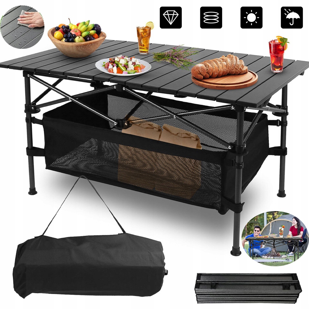 Stół Składany Turystyczny Ogrodowy Cateringowy Stolik Rozkładany Na Taras