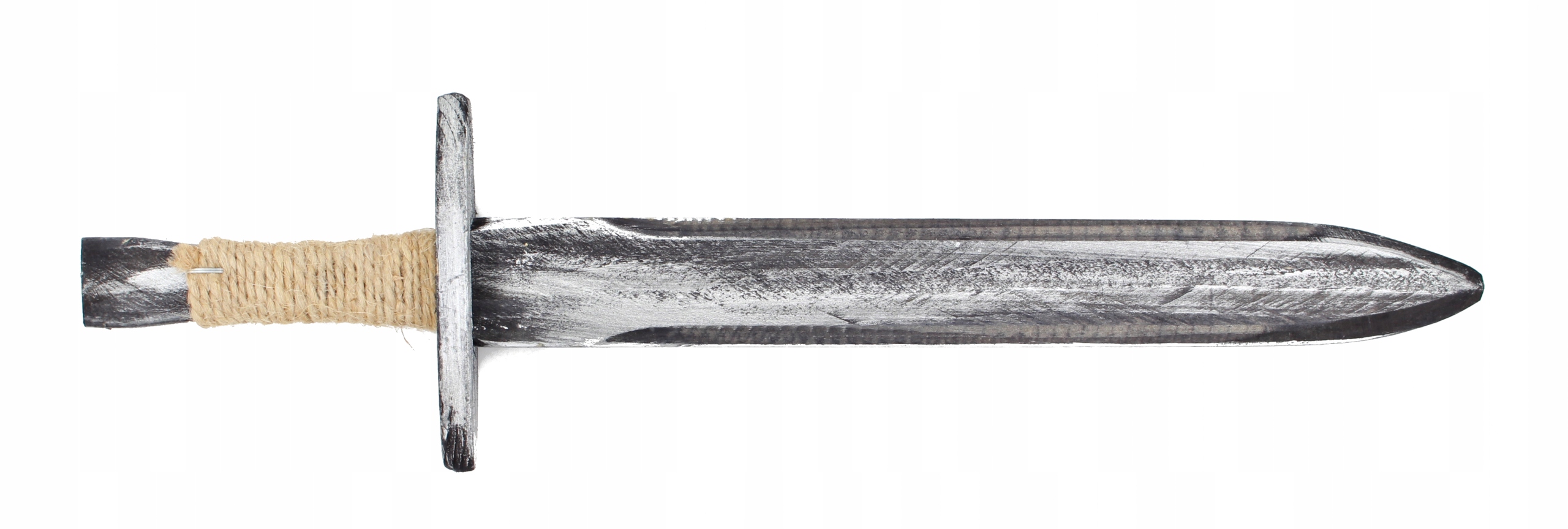 SZTYLET DREWNIANY DLA DZIECKA miecz wojownika Długość całkowita 43 cm