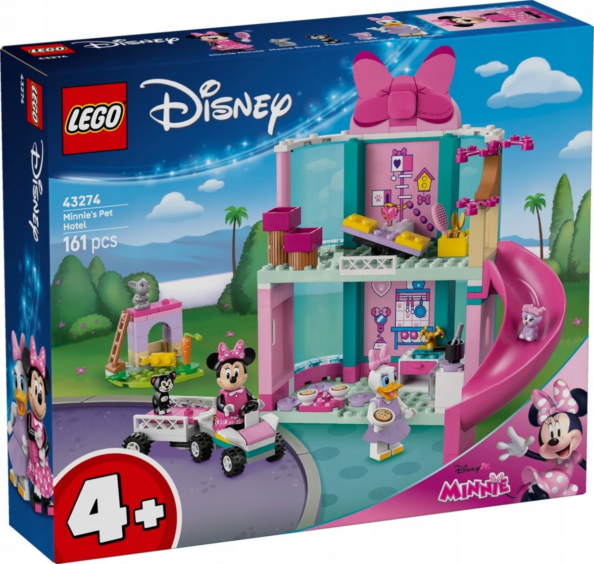 Lego Stavebnice Disney 43274 Hotel pro zvířata Minnie