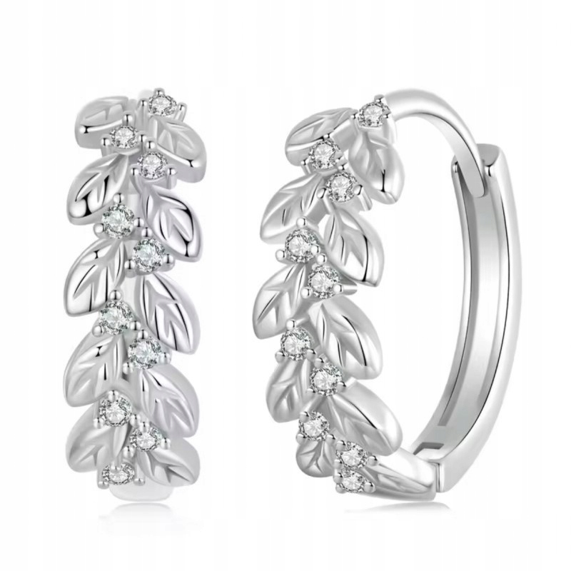 Stříbrné náušnice Ag 925 rhodiovaná větvička IM0980525ER