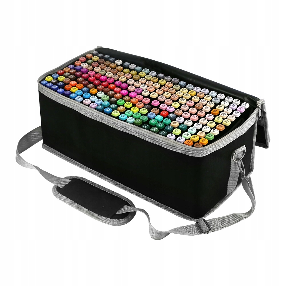 

Markery Alkoholowe Pro Zestaw 204 Szt Touch +torba