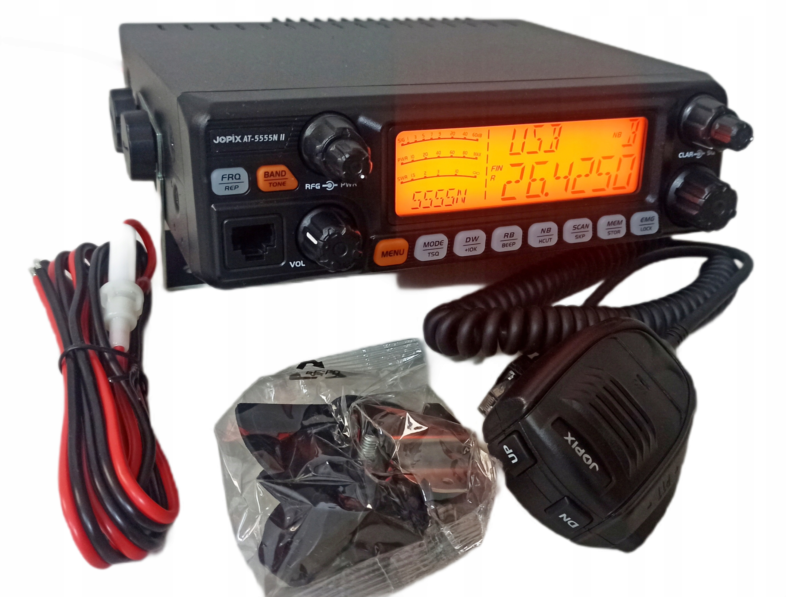 Jopix AT-5555N II Export 24-30 MHz (8900) 60W Ctcss, Vox