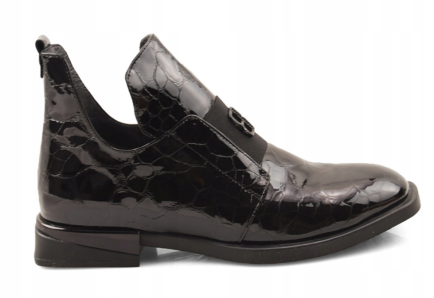 BOCCATO 049.1739 CZARNE SKÓRZANE BOTKI r.37 Kod producenta 049.1739