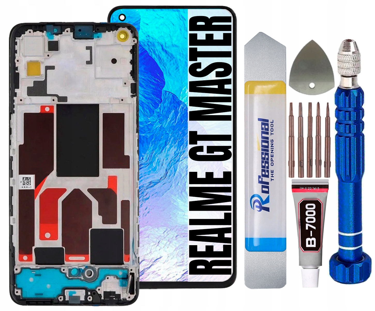 Displej Pro Oppo Realme Gt Master Edition Oled LCD Displej Rámeček