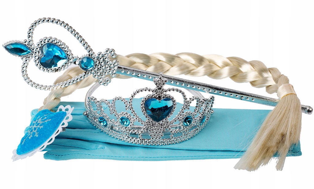 ZESTAW LODOWEJ KSIĘŻNICZKI KORONA RĘKAWICZKI BERŁO Stan opakowania oryginalne