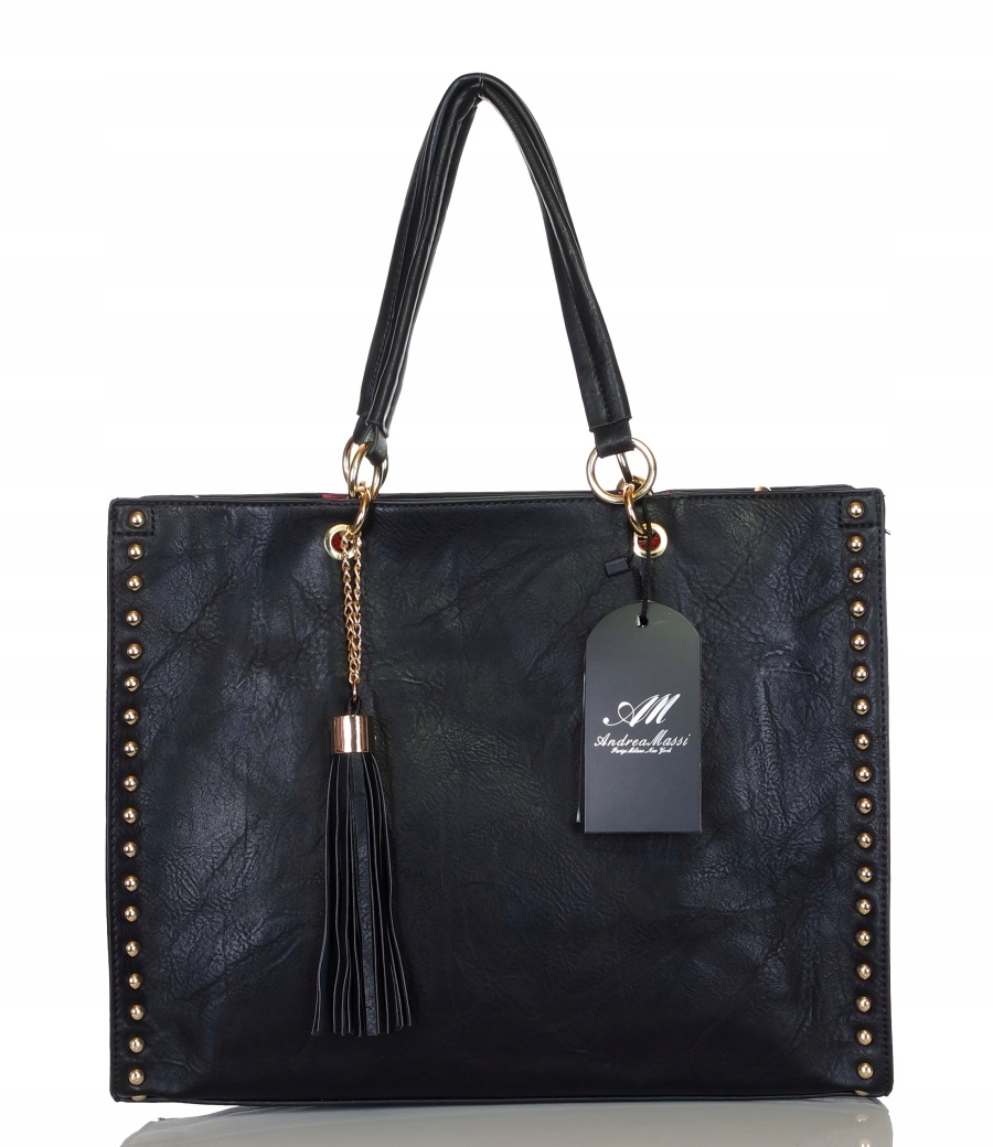 

Zjawiskowy pojemny Shopper Bag 2w1 Kolory HJ811