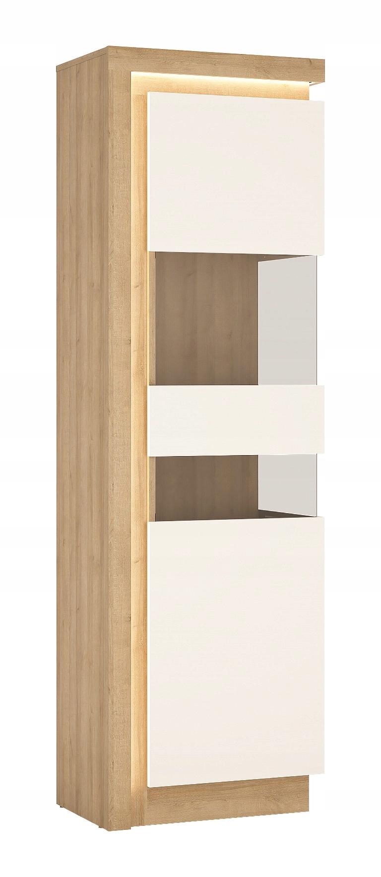 Witryna Lyon jasny LYOV03P 1D Meble Wójcik