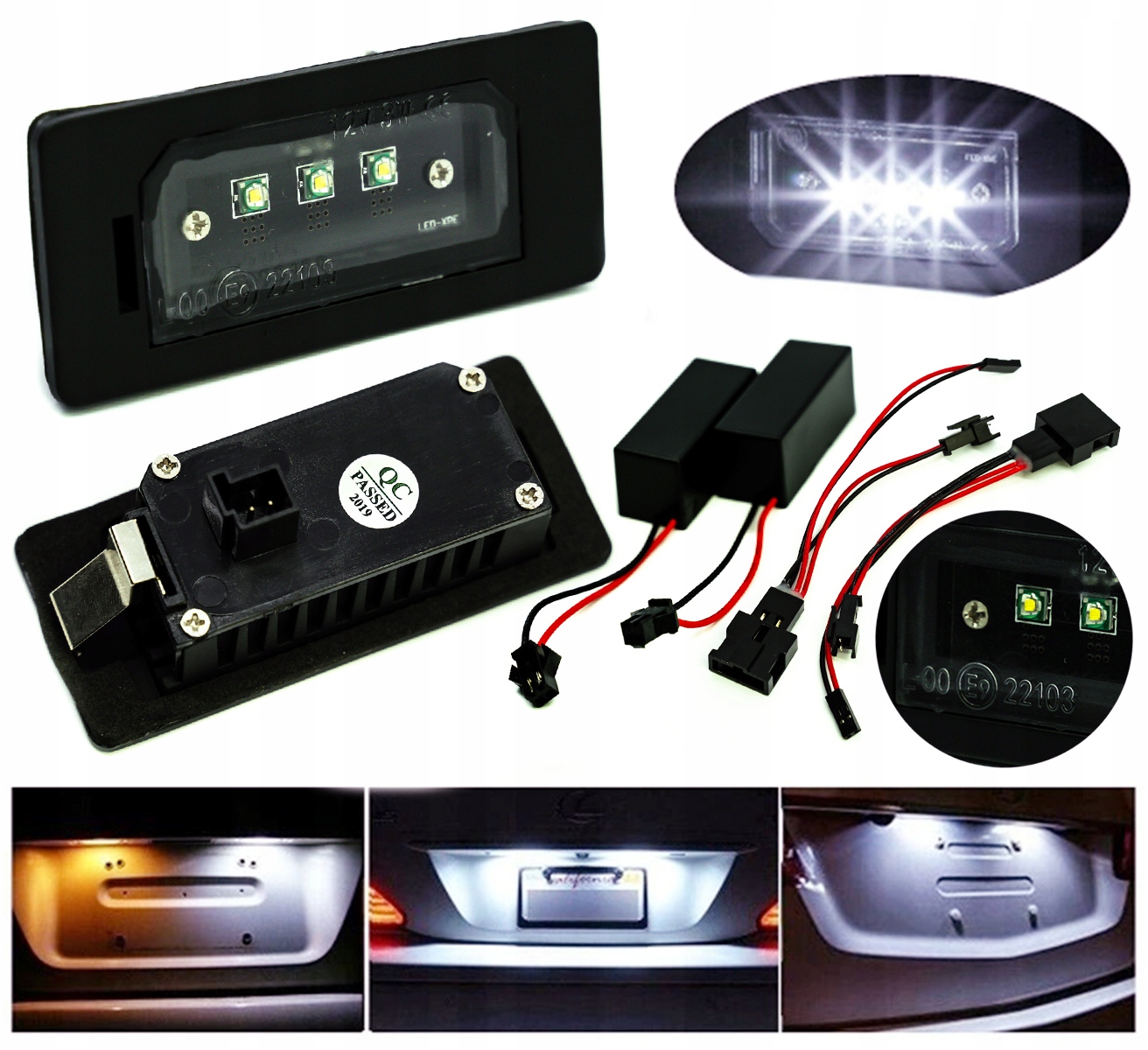

Cree Lampki Tablicy Rejestracyjnej Vw Caddy IV