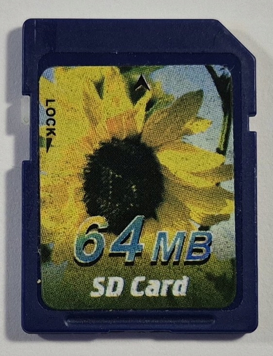 Karta Pamięci SD - 64MB (Megabajtów)
