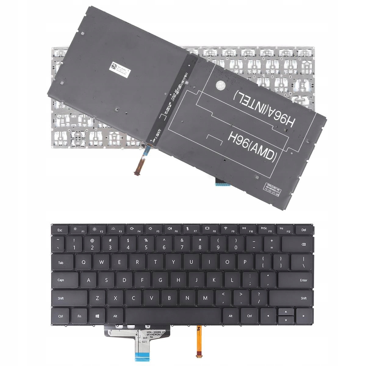 Klávesnice Pro Huawei MateBook 13 WRT-W19 WRT-W29 HN-W19L KPR-W29 Led