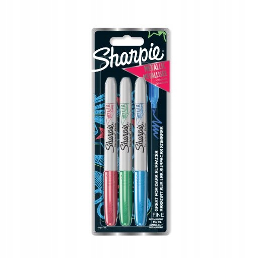 

Sharpie marker metaliczny mix 3 Metallic