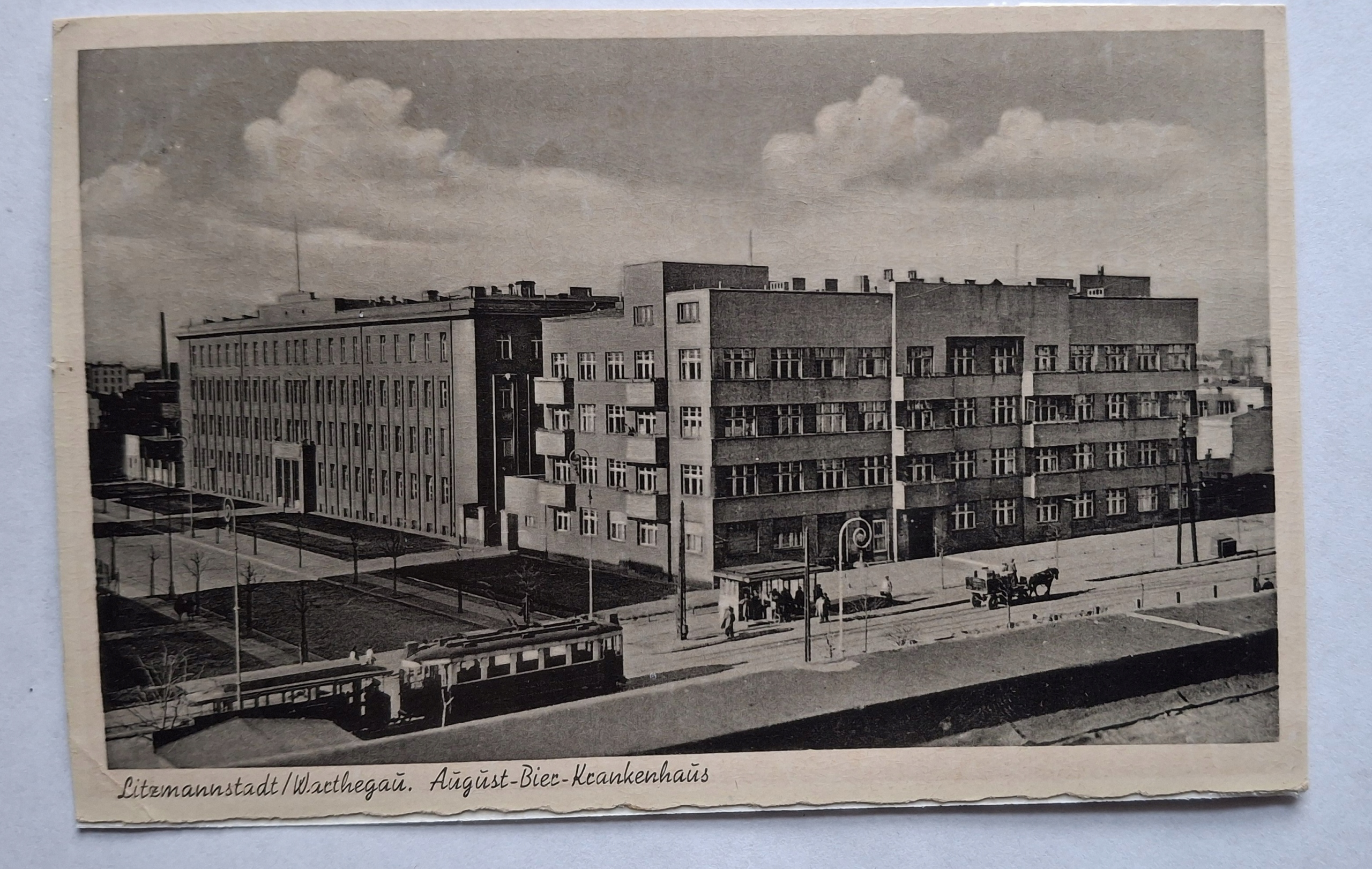 ŁÓDŹ - TRAMWAJ 1942 R.