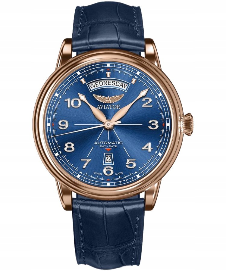 Pánské hodinky Aviator Douglas DC-3 Day-Date Automatic Limited Edition