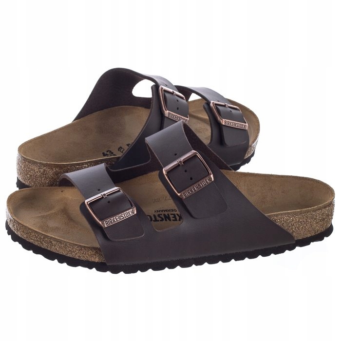 

Buty Męskie Klapki Birkenstock Arizona Brązowe