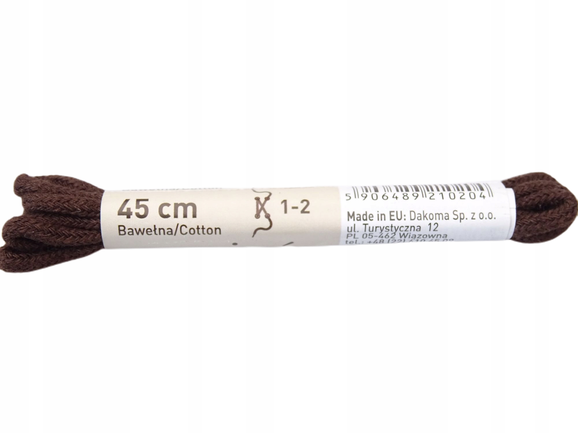 

Sznurowadła sznurówki 100 % Bawełny 45 cm Brązowe