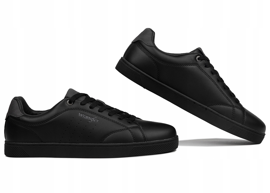 Pánské sportovní boty Wrangler Lehké městské tenisky, černé, velikost vel
