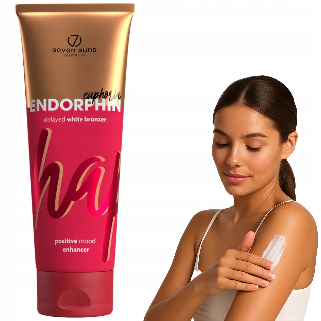 Krem Bronzer do Opalania 7Suns Endorphin Euphoria Delayed White 250ml