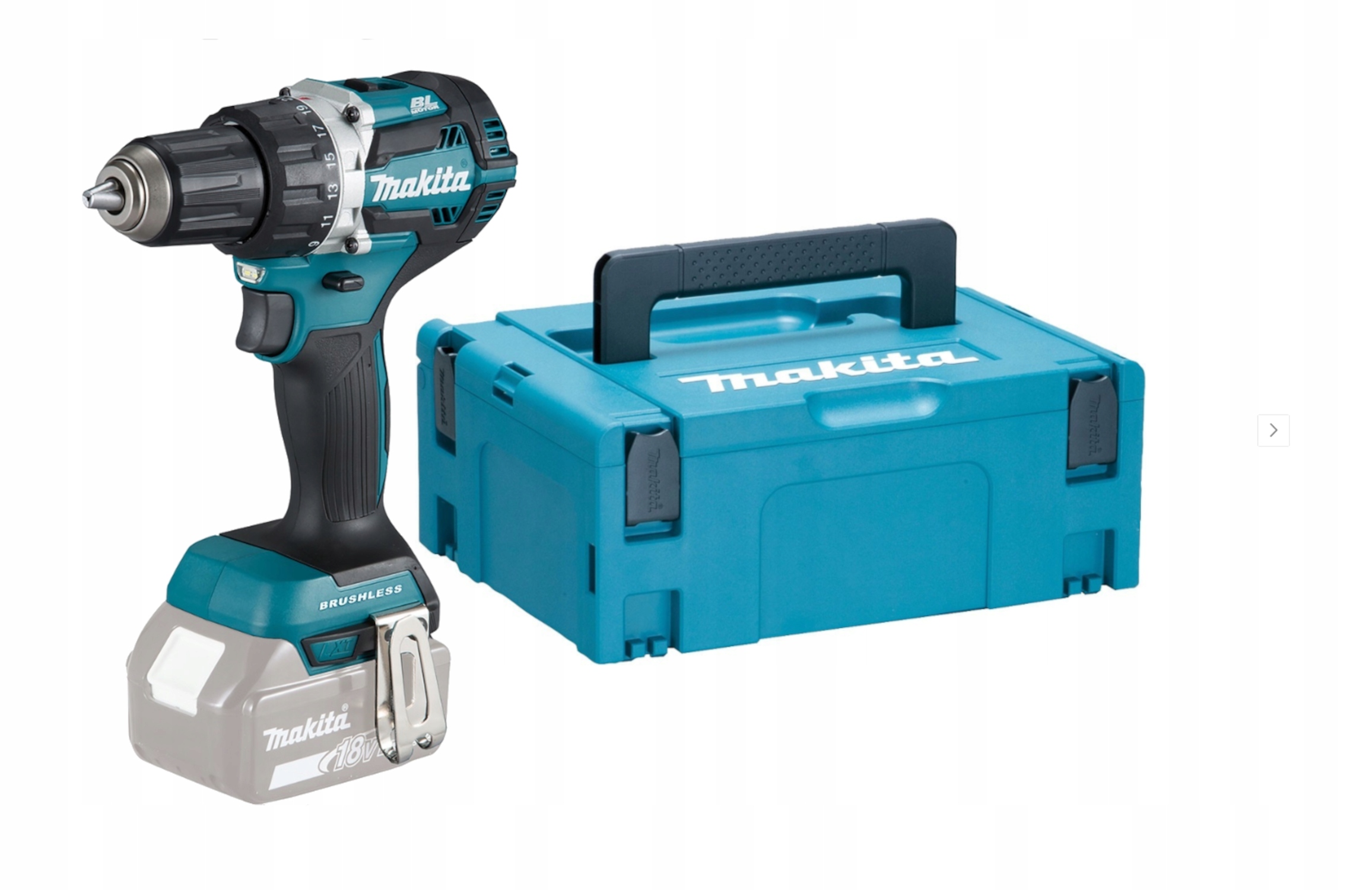Makita DDF484ZJ Akum. Wiertarko-wkrętarka 18V
