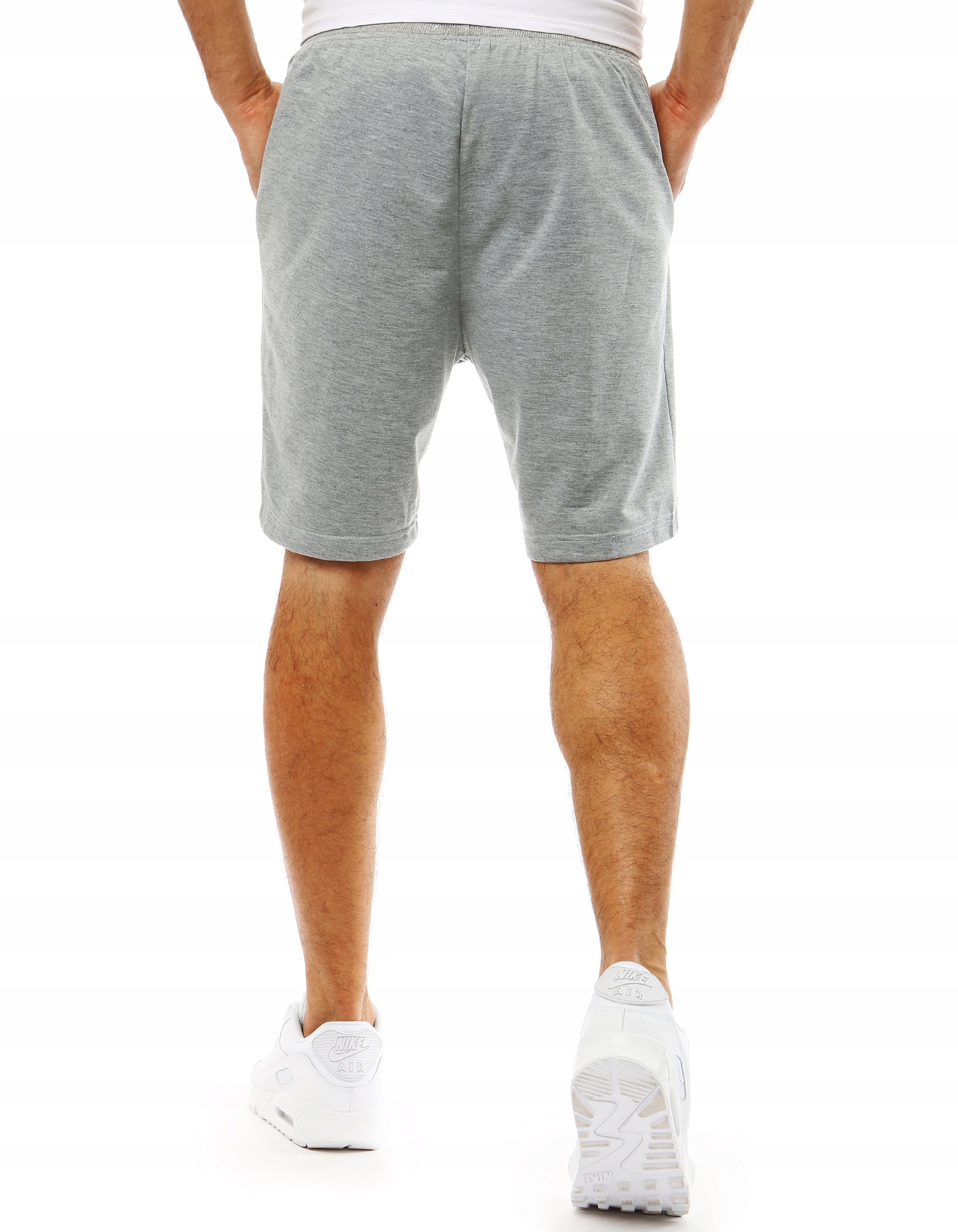 MĘSKIE KRÓTKIE SPODENKI DRESOWE SZORTY sx2282 - M Wzór dominujący bez wzoru