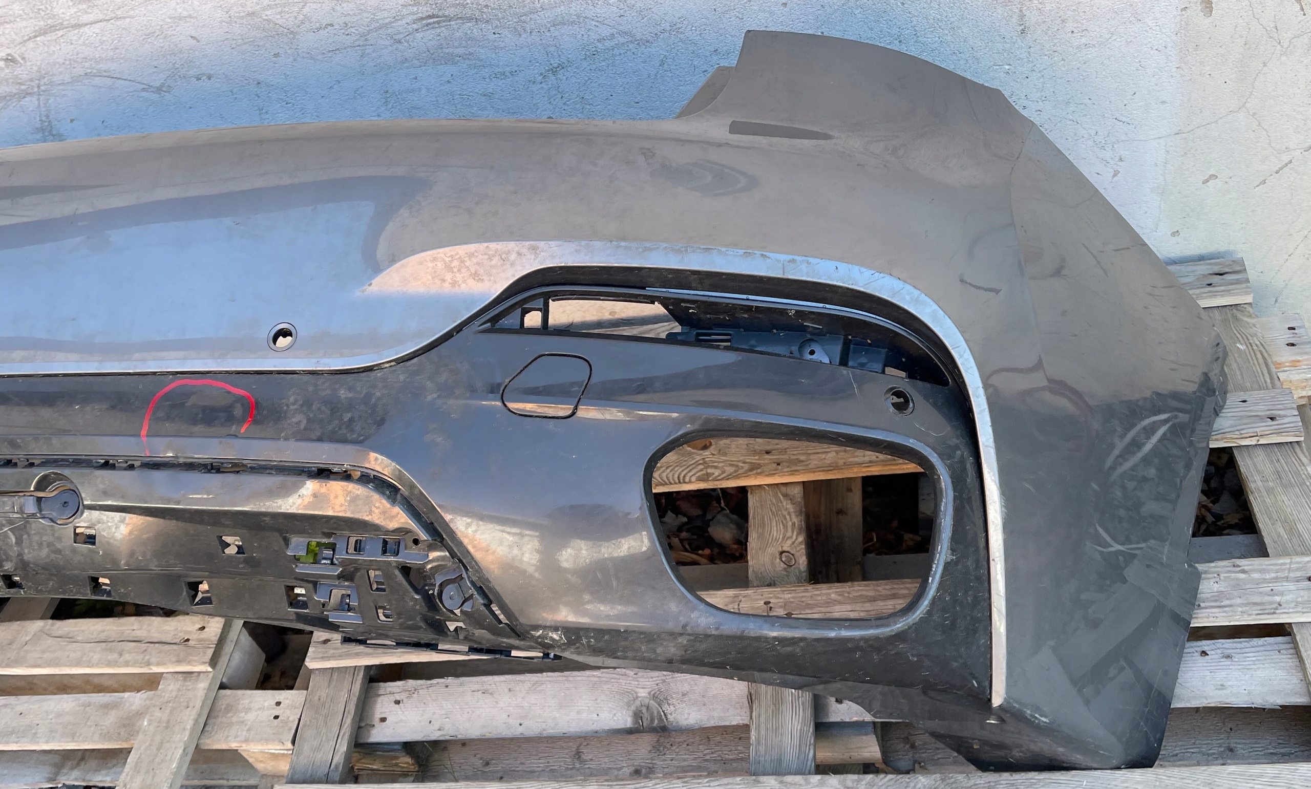 BMW X6 F16 m-packet bumper rear part rear PDC