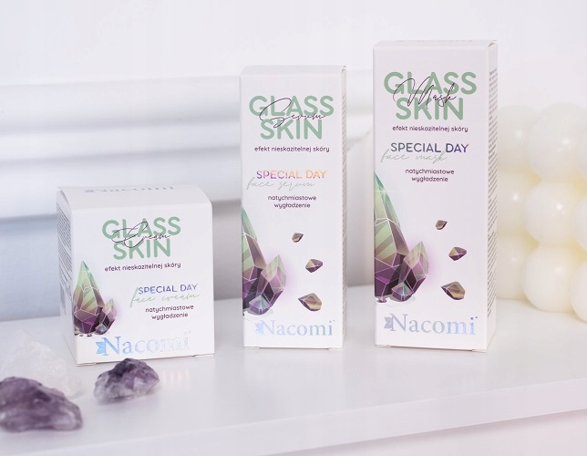 Nacomi Serum do twarzy Glass Skin 40ml Typ skóry Do wszystkich typów skóry